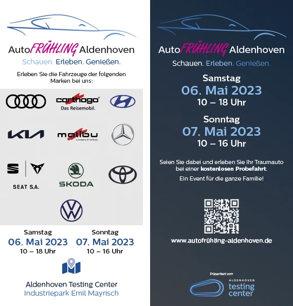 AutoFrühling Aldenhoven Flyer